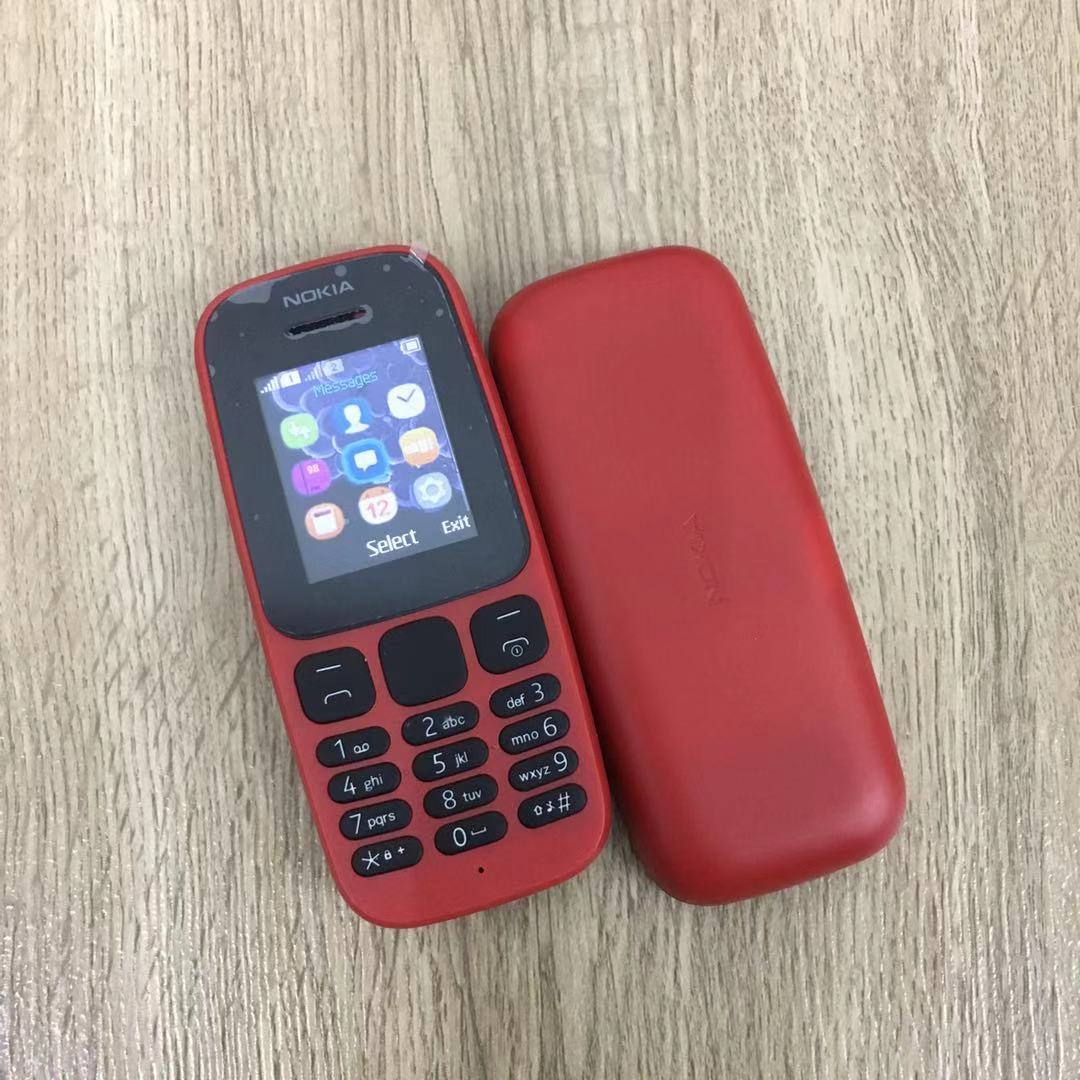 (Red)NOKIA 105 DS(2017) 95% NEW IMPORT REFURBISHED(Ready Stock)